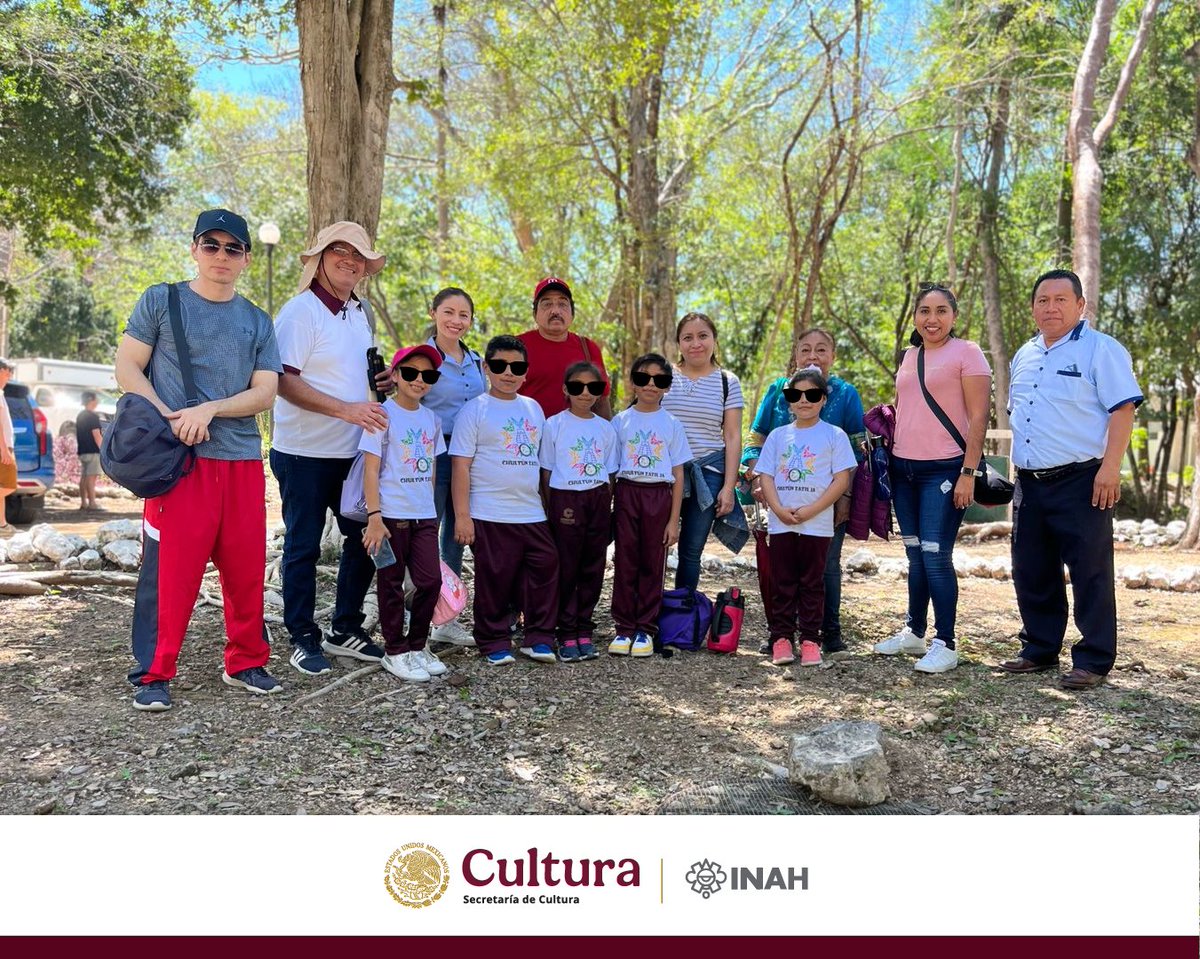 inahcampeche's tweet photo. Visitas guiadas a los alumnos de educación primaria a la zona arqueológica de Edzná🍃

#CentroINAHCampeche #ZoasArqueológicas #LugaresINAH #40AñosINAHCampeche #MUSED #edzná https://t.co/JOV0Zqj0Hn