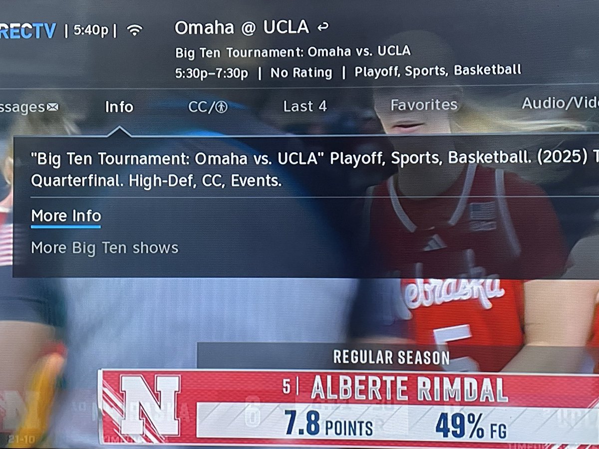 Bten trolling Nebraska Fans