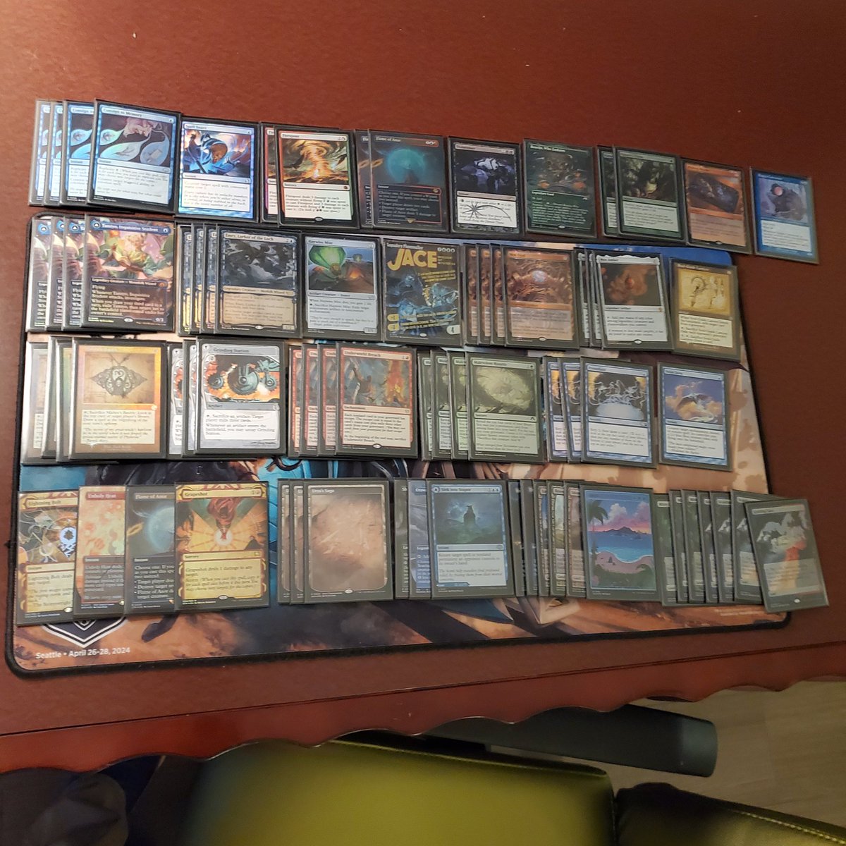 arbitraryarmor's tweet photo. To nobody's surprise, I am playing the mox opal combo deck! Good luck to everyone not playing the 58% winrate deck 😉 #RCcharlotte https://t.co/rntccE1lXl