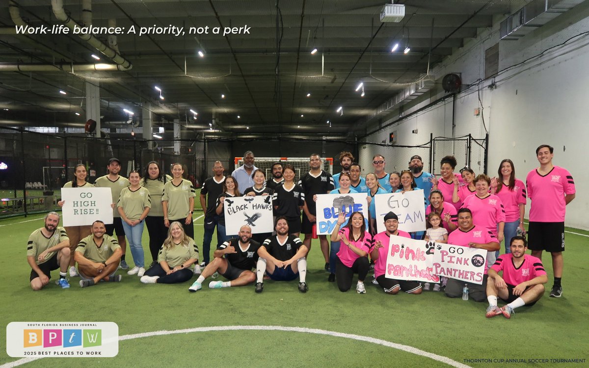 TCCIFlorida's tweet photo. 🏆 We're honored to announce that Thornton Construction has been named one of the 2025 Best Places to Work — ranking #17 in the Medium-Sized Companies category! 🎉

On this Employee Appreciation Day, we want to express our heartfelt gratitude to our incredible team. https://t.co/D8NCa3s1TS