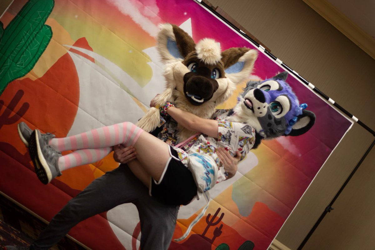 Odeza_TKDerg's tweet photo. It's #FursuitFriday bois! and that means it's weekend time!
Have some photos from #LSFC2025 last weekend :3
๐ธ: @Nuviuq https://t.co/5aqqYKXYjT