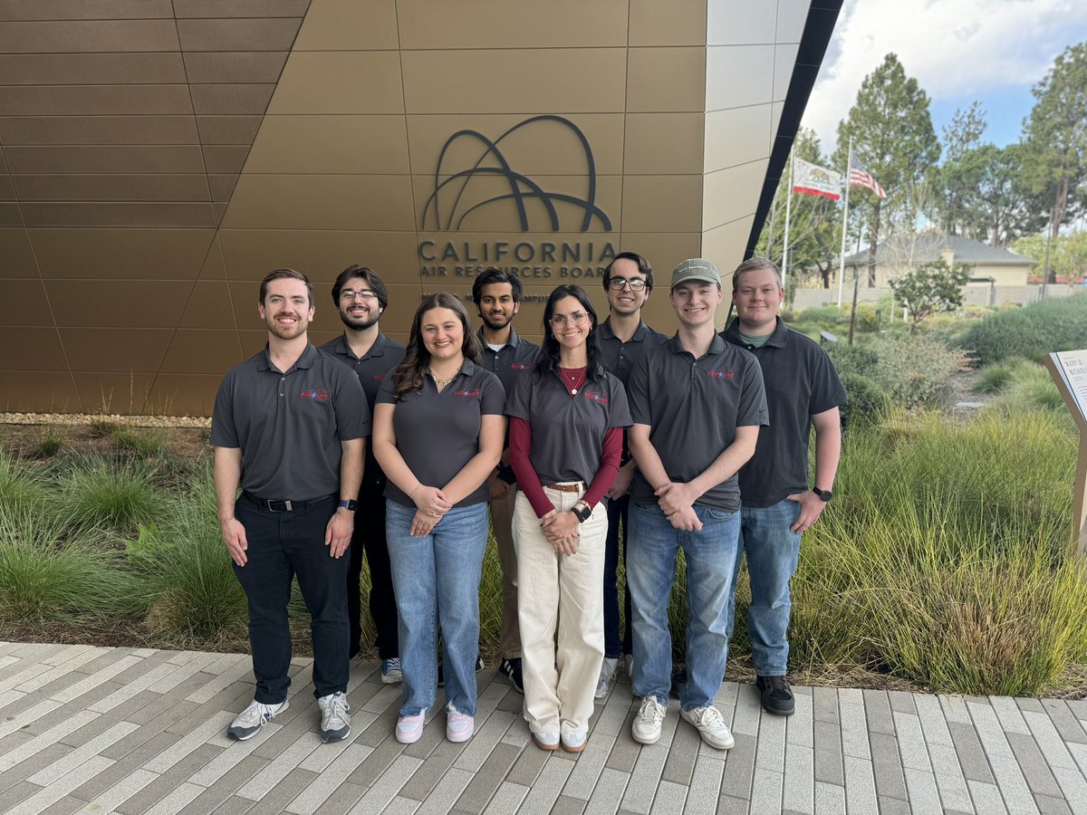UAEcoCAR's tweet image. Nothing but smiles at @AirResources! All of our team is ready for workshop this weekend to learn, grow, and network. Stay tuned for exciting content!

#UAEcoCAR #EcoCAREVChallenge #BamaEngineering #CaliforniaAirResourcesBoard #LYRIQ