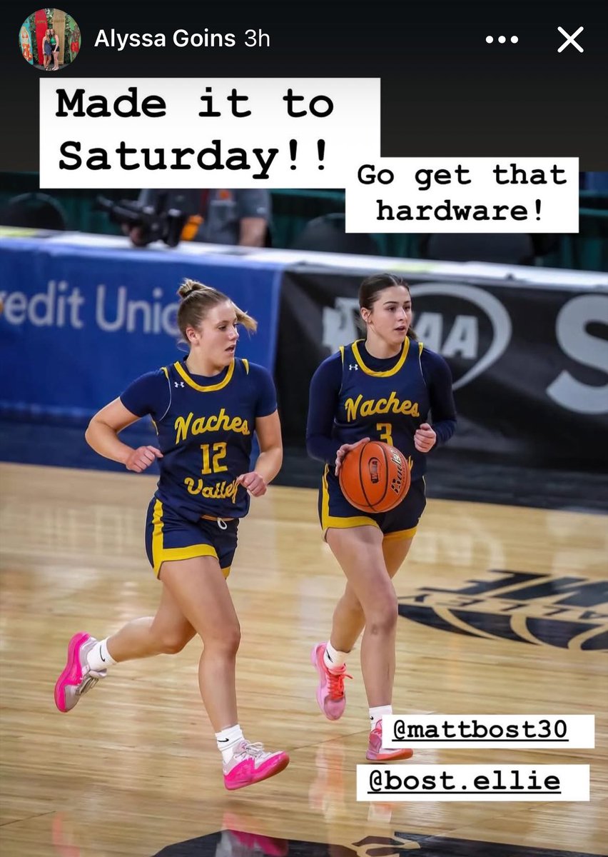Rubber match vs our league rival Zillah Leopards at 8am tomorrow in the Dome for 5th place at State!  Should be a great one as we were co-league champs this season!