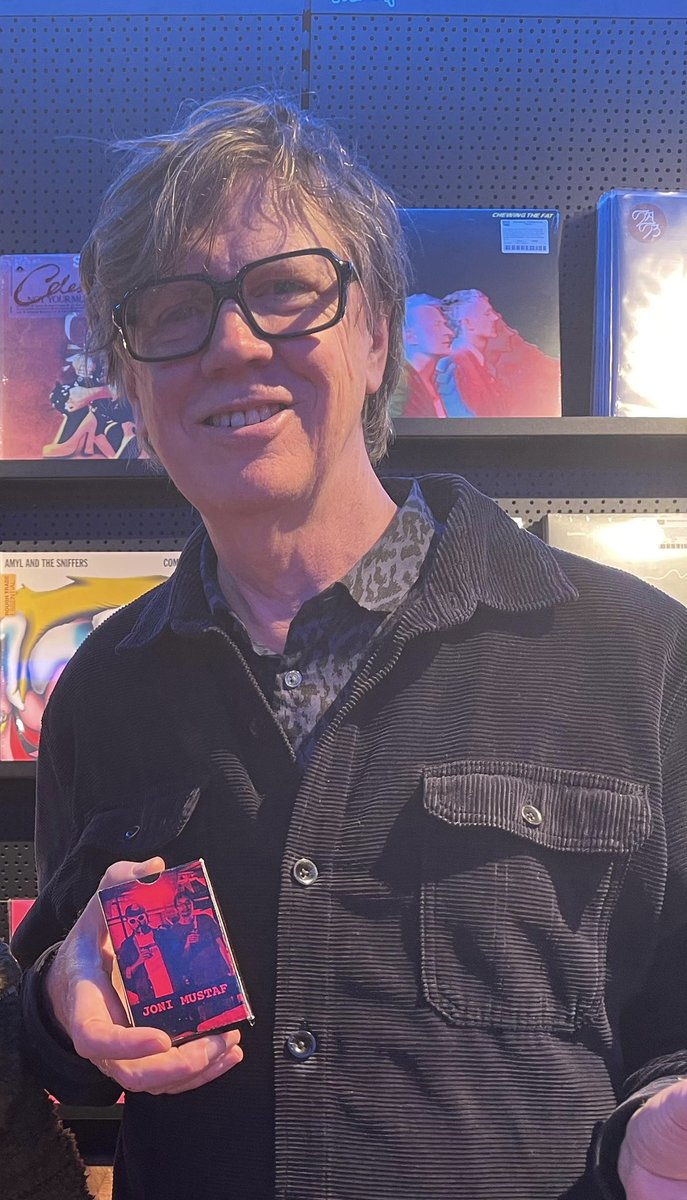 A piece of my music is now in the hands of a very important counterculture figure, experimental maestro behind Sonic Youth; Thurston Moore.

I thought my peak in music was when I successfully opened for Buzzcocks many many years ago.