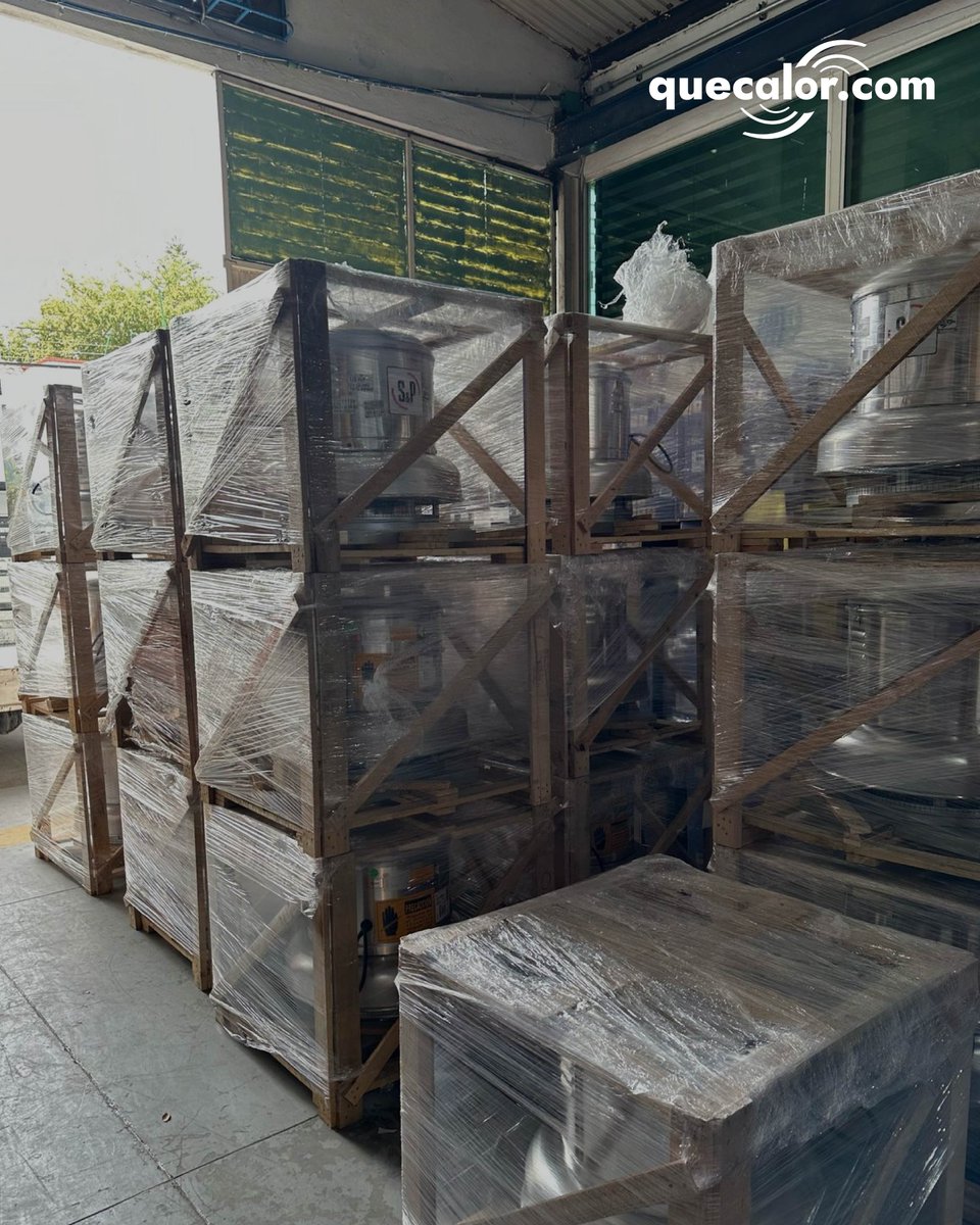 Quecalor_com's tweet photo. Mas de 20 equipos de inyección de Soler y Palau camino a Cancún muchas gracias por su confianza
#quecalor #proyecto #industrial https://t.co/OH3dXc730q