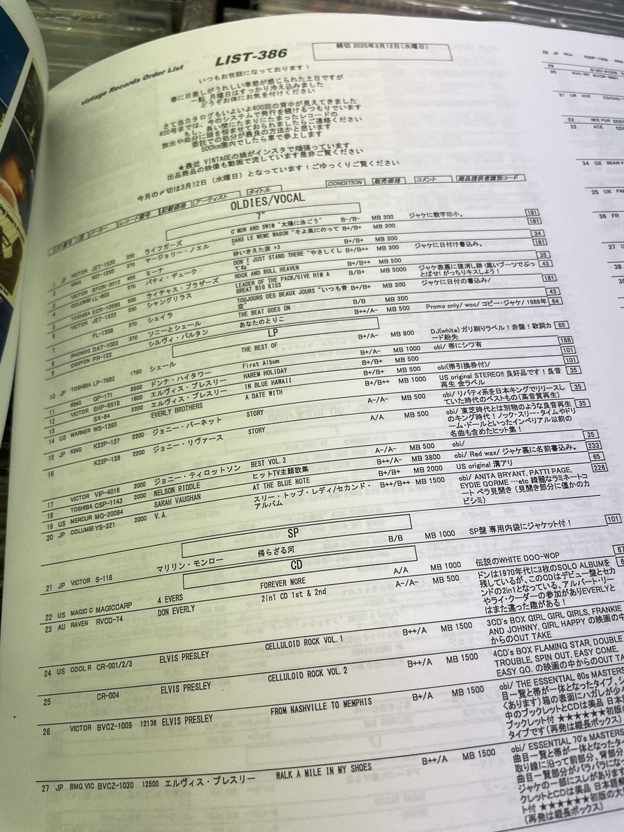 Nailsalon_Ann's tweet photo. List-386
オークション開催中！
〆切は3/11
皆様の入札お待ちしております♪
https://t.co/4WiFp0YjR0

#vintagerecords #足利市レコードショップ #レコードショップ #レコードジャケット #レコードのある���活 #名盤 
#廃盤レコード #買取募集 #廃盤 https://t.co/xhByOu3Iie