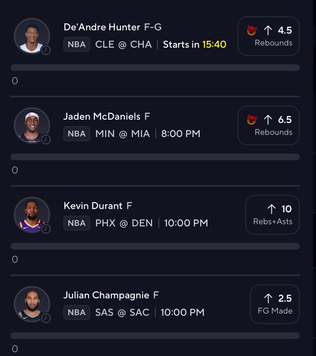 DAILY DOSE OF DEMONS #3👹

15x 💰

Who’s tailing 🍀

Like &amp; share this post blessing one follower when we cash❤️