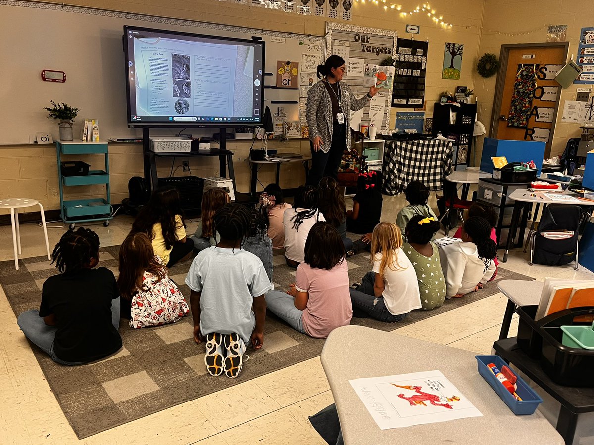 Special THANKS to Mrs. Dillon, Director of Drug Free Fayette TN, for closing out our Read Across America week.