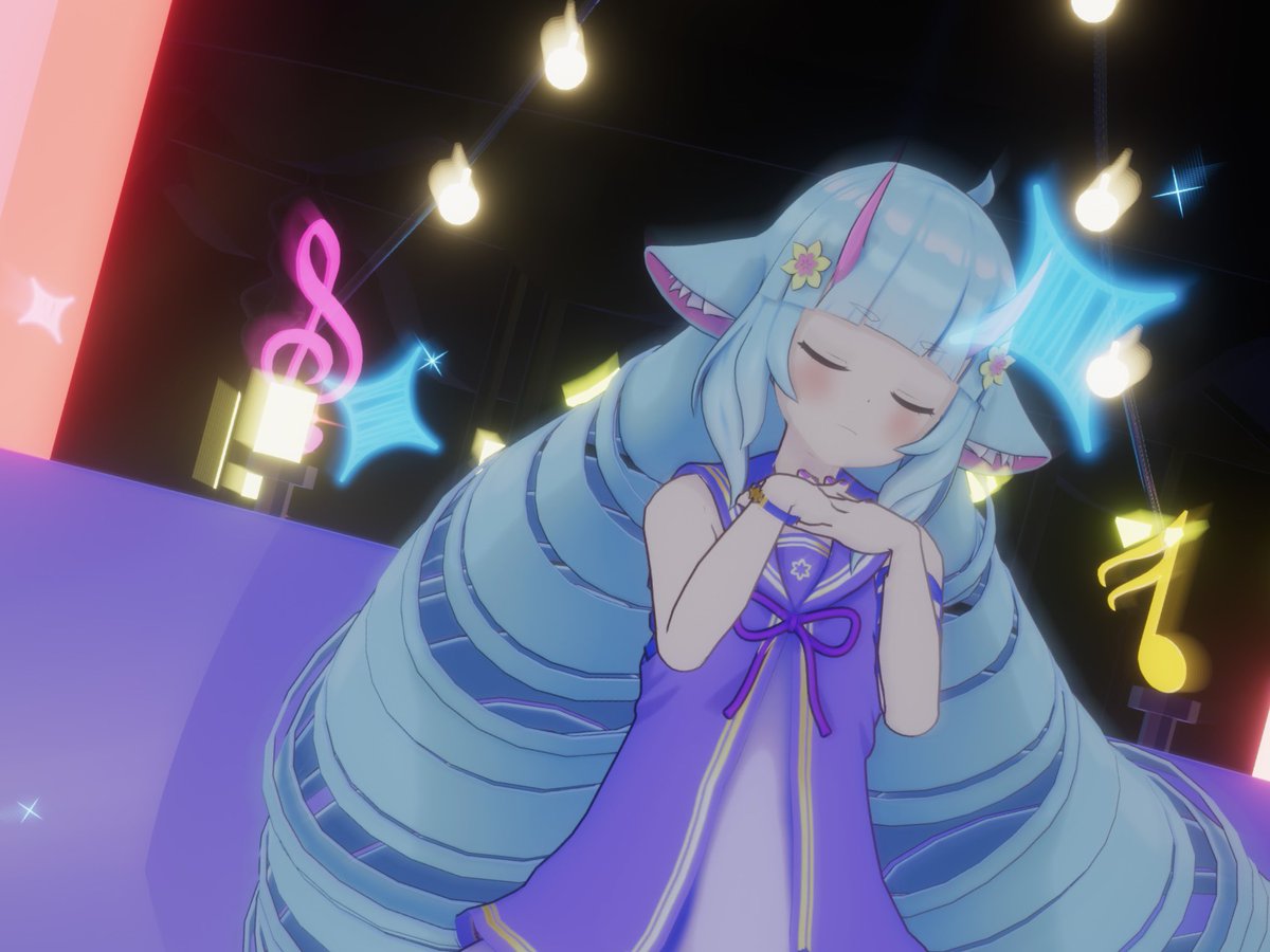DEVILMINTKIRYU's tweet photo. 今日は約束さんとのパーティクルライブ。もう見てくれた方も、そうでない方も。
お待ちしています。
#デルミン #約束 #SB69 #サンリオVfes #ルフユ https://t.co/5CJxlVC8lU