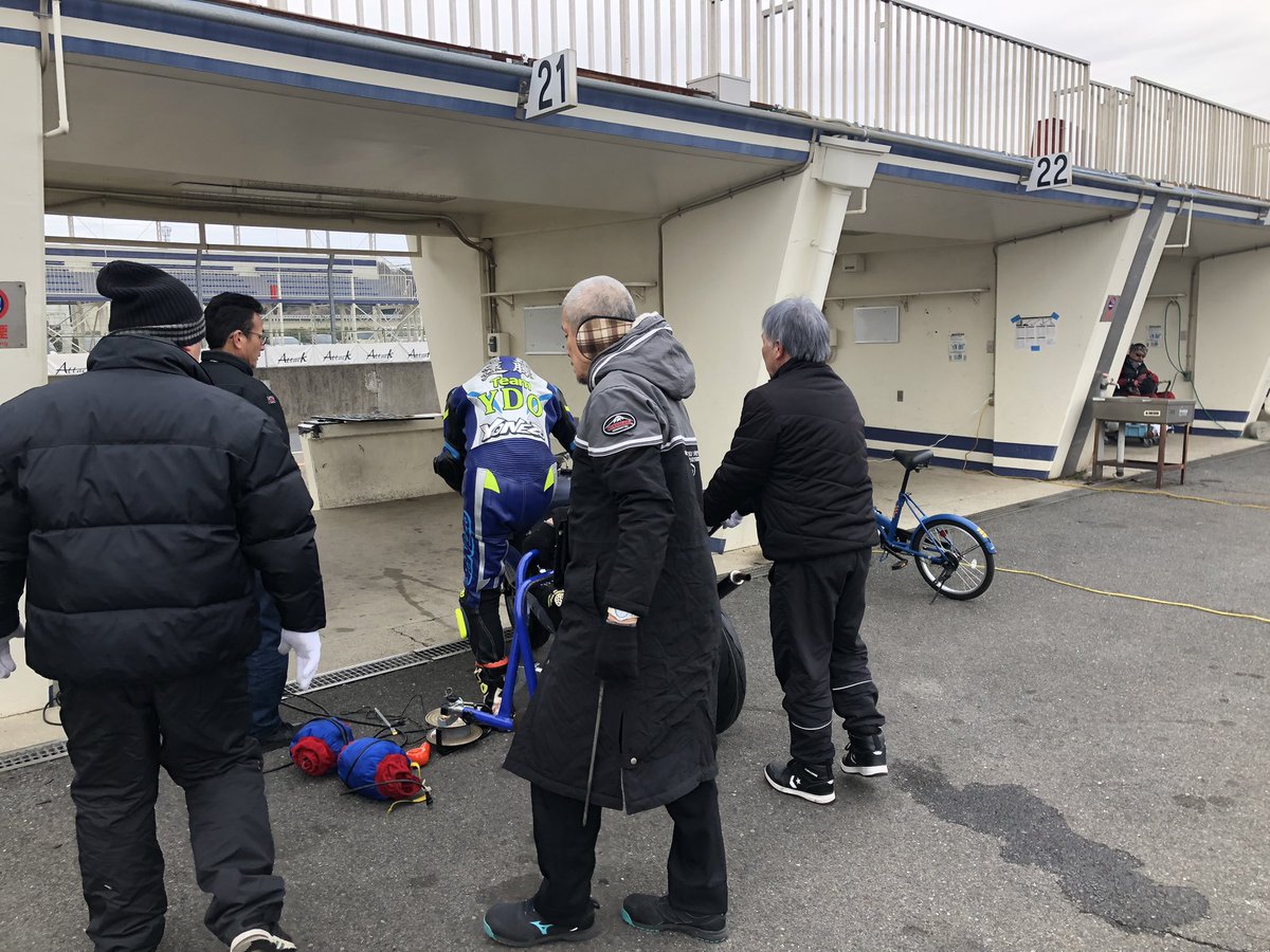 ddnetwork2's tweet image. 本日の筑波、予選！