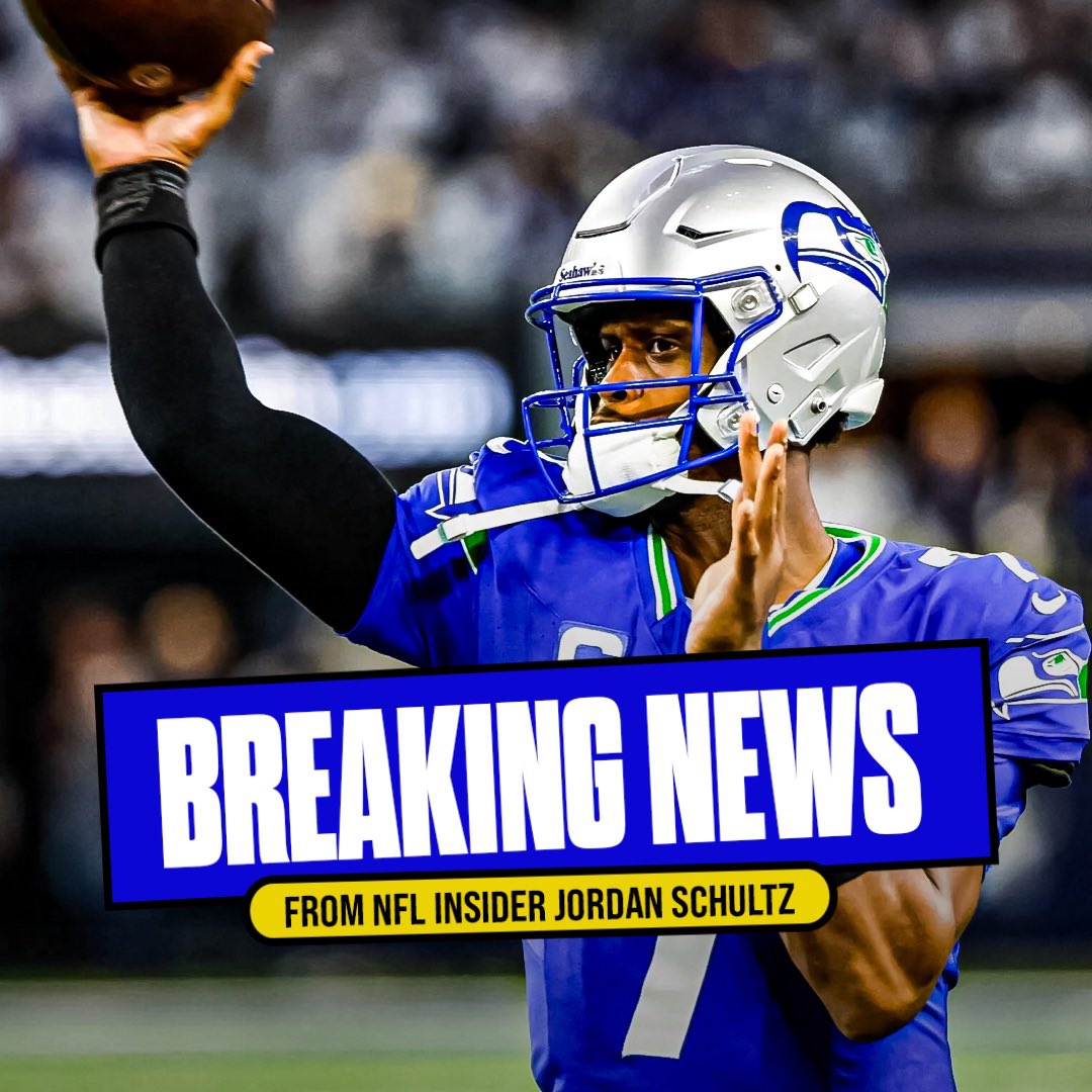 Schultz_Report's tweet photo. BREAKING: #Seahawks QB Geno Smith traded to the #Raiders, multiple sources tell @NFLonFOX. https://t.co/hia3r3VdRN