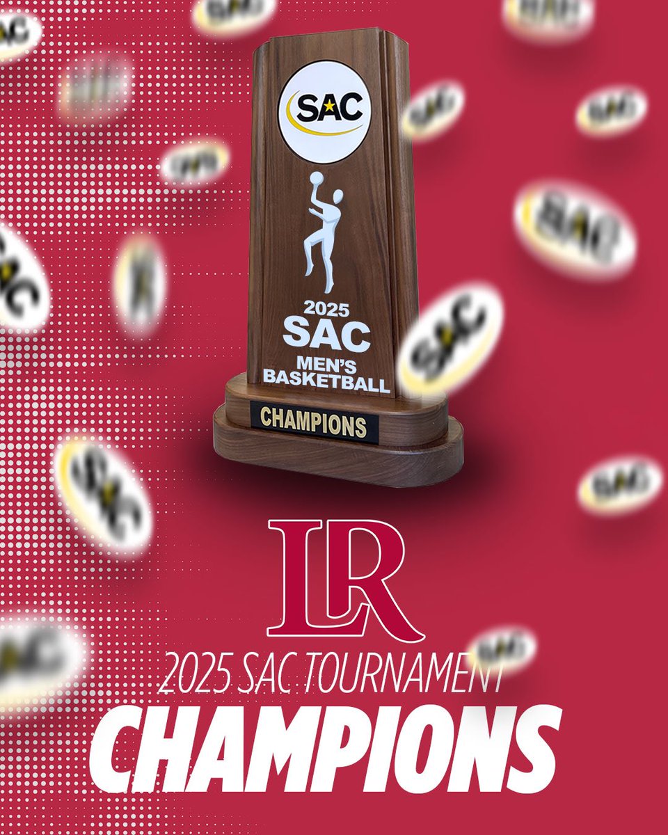 The Lenoir-Rhyne Bears are the 2025 Men’s Basketball SAC Tournament Champions <a href="/LRU_Basketball/">Lenoir-Rhyne Men’s 🏀</a> <a href="/LRbears/">Lenoir-Rhyne Bears</a>