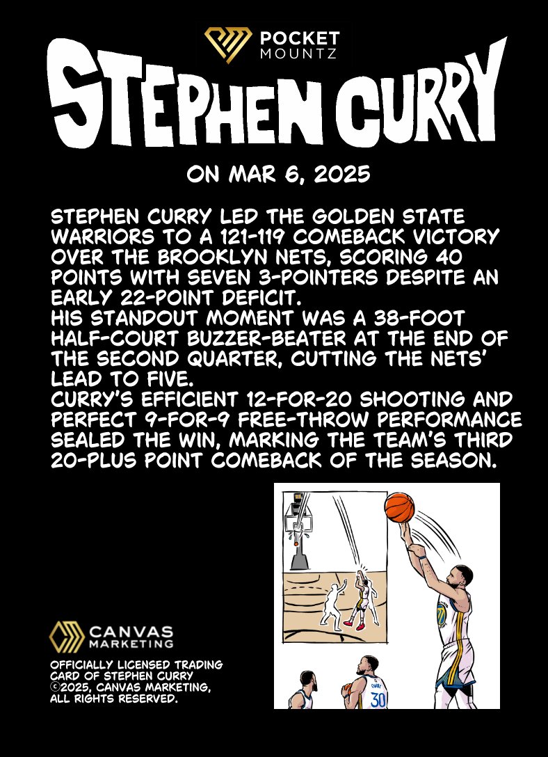 We're excited to unveil the LuckyMong X Stephen Curry "To Be Continued…" series, featuring a stunning artwork inspired by Steph's all-around performance! 🌟
👑 ONLY 15 pieces available soon-this is your chance to own a truly exclusive gem! Don't miss out-link in bio!
