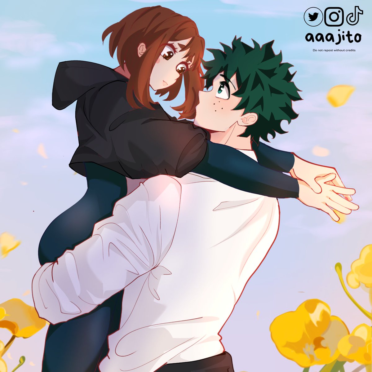 AjoAjoArts's tweet photo. #Izuocha #Dekuocha #IzukuMidoriya #urarakaochako #MHA #MyHeroAcademia #出茶 #デク茶 #dekucha #Deku #BNHA https://t.co/WV38XRr2zA