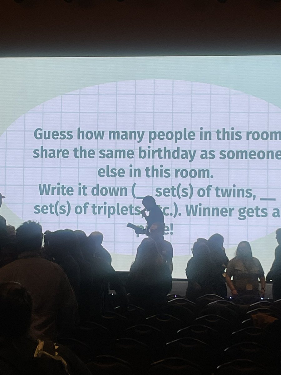 MidSchoolMath's tweet image. We’re closing out day one at #MidSchoolMath with @howie_hua