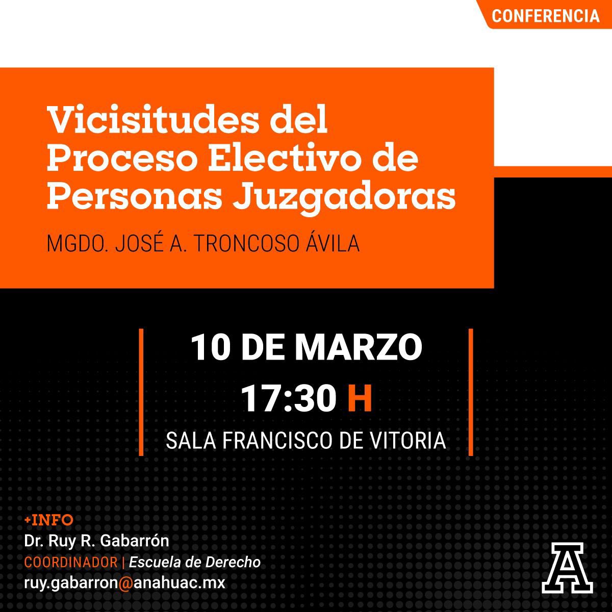LicAnt_Troncoso's tweet image. #Conferencia | Los #foros de conversación son una oportunidad para que la #ciudadanía cuente con las herramientas necesarias para que participen de manera informada en el proceso de elección de personas juzgadoras, les espero el día lunes. 👇🏽