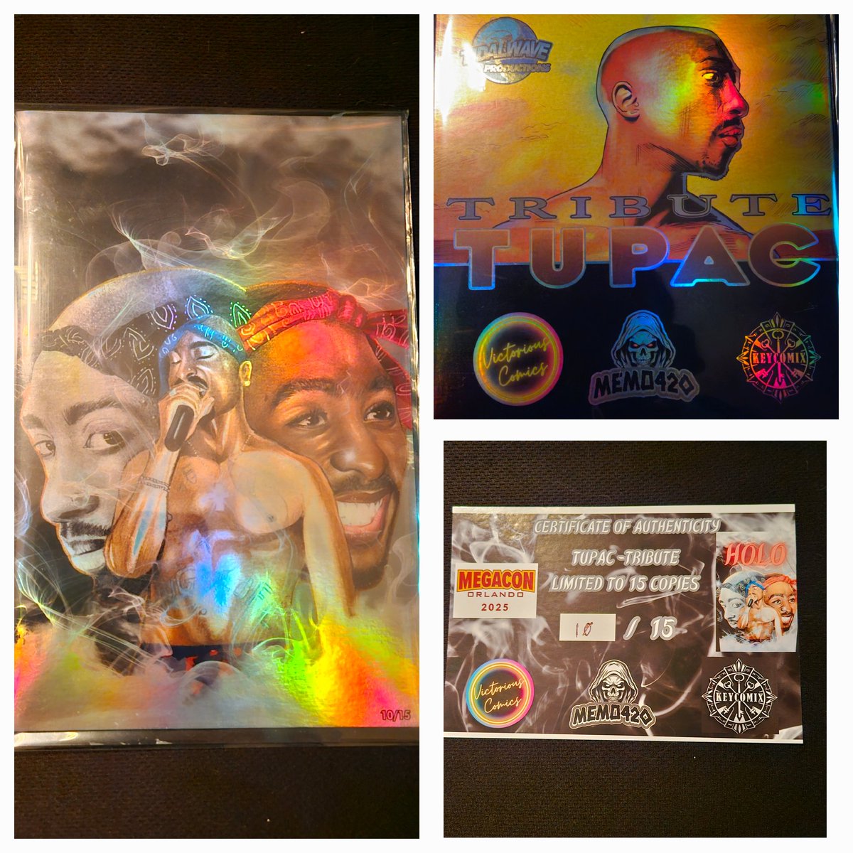 TheRebelDuck's tweet photo. Honored.
Thank you so much for the Giveaway Gift KEYCOMIX @KeyComix ❤️🙏
won by supporting THE COLLECTORS HUB @Maynz841
MAGIK 1 @peachmomoko60 and TUPAC- TRIBUTE!!🤯
If you were there... back in the day... you heard my one and only Karaoke #dontama "Better Dayz" (listening right now ). One of my favorite songs by one of my favorite artists and person 🙏 RIP
All AMAZING!.....but.....
the words inside the card...personalized to Lady Duck and I....and after the year we had...
we both 🥹❤️.
It means so much🙏
Thank you, my friend ...always.
Shout-out @Maynz841 for doing so great for the collecting community #vevefam with your spaces!. Keep being you. You rock!