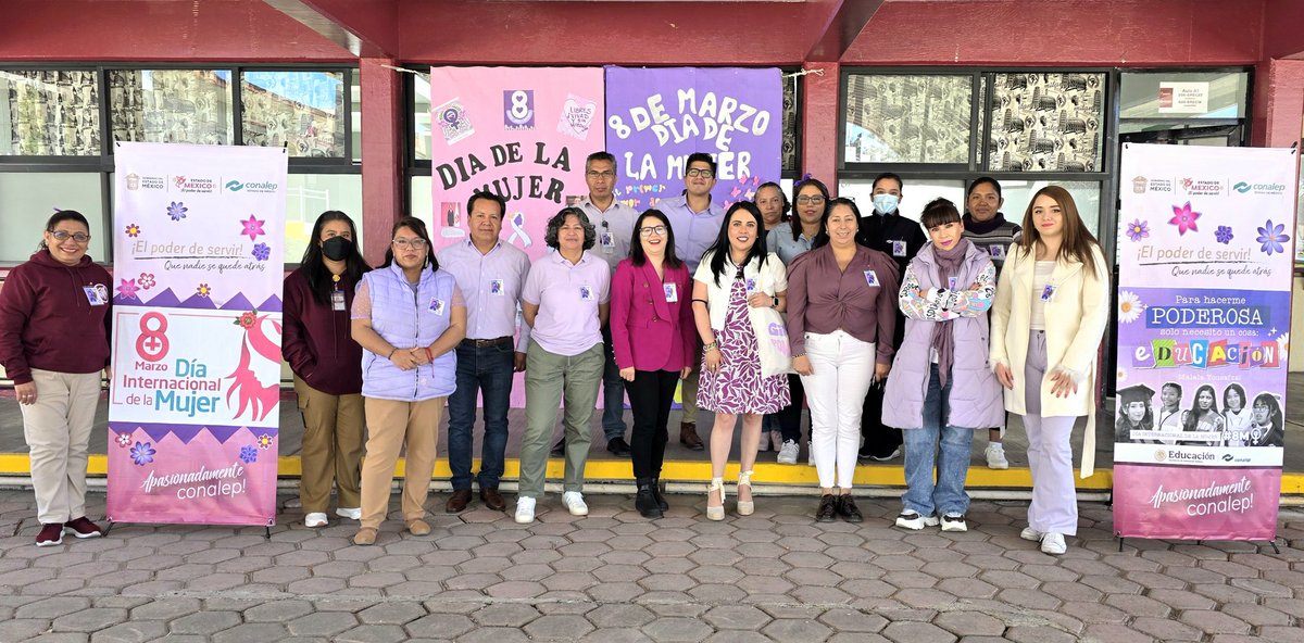 ConalepAtlaco's tweet photo. #DíaInternacionalDeLaMujer | Impulsemos la reflexión para transformar a la sociedad, a fin de valorar la capacidad que las mujeres tienen para elegir, desarrollarse y disfrutar ser ellas ¡La educación empodera y no silencia voces!
#ApasionadamenteCONALEP
#ElPoderDeServir
#8M https://t.co/LzPNFryFDG