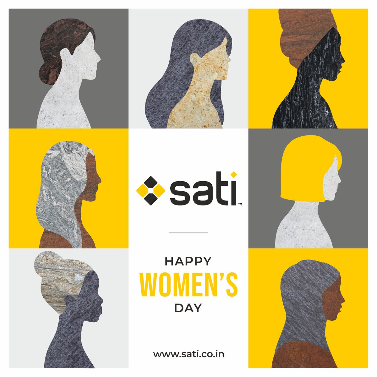 Every woman embodies unique beauty, strength, and resilience, just like every #stone narrates its own distinctive tale of strength, elegance, and timeless charm.

#TeamSati proudly salutes the spirit of womanhood—bold, enduring, and truly remarkable.
#happywomensday2025