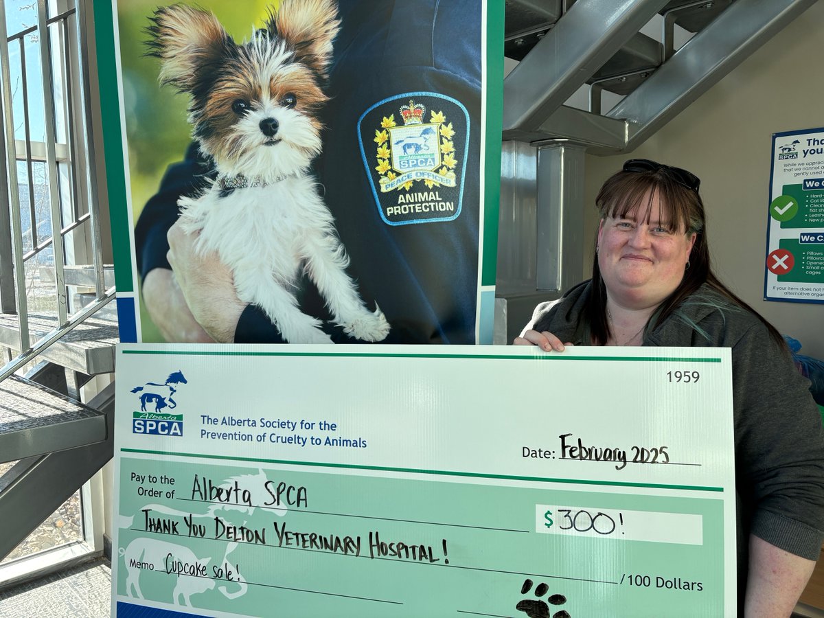 Alberta SPCA (@albertaspca) on Twitter photo Thank you for the sweet support!
On #NationalCupcakeDay, @DeltonVet sold pupcakes and cupcakes with all proceeds donated to our organization. We appreciate our partners in #animalwelfare. Thank you for the sweet support!
On #NationalCupcakeDay, @DeltonVet sold pupcakes and cupcakes with all proceeds donated to our organization. We appreciate our partners in #animalwelfare.