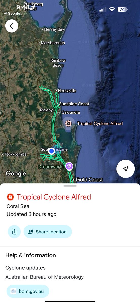 wiki_hao's tweet photo. Love my powerwall during tropical cyclone Alfred! @Tesla https://t.co/IrPVyzKFo4