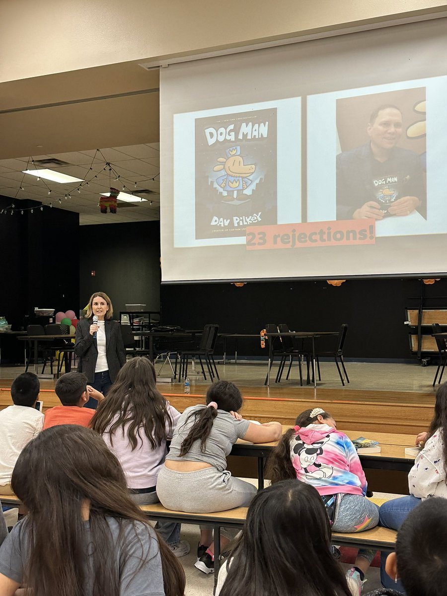 📚Our 3rd-5th graders had an amazing visit from <a href="/marimancusi/">Mari Mancusi</a> , author of New Dragon City! 🐉 Students showcased their novel study projects, got books signed, &amp; a select group even had lunch with her! Thanks for inspiring our young readers! 📖 <a href="/SeguinISD/">Seguin ISD</a> #ReadAcrossAmerica