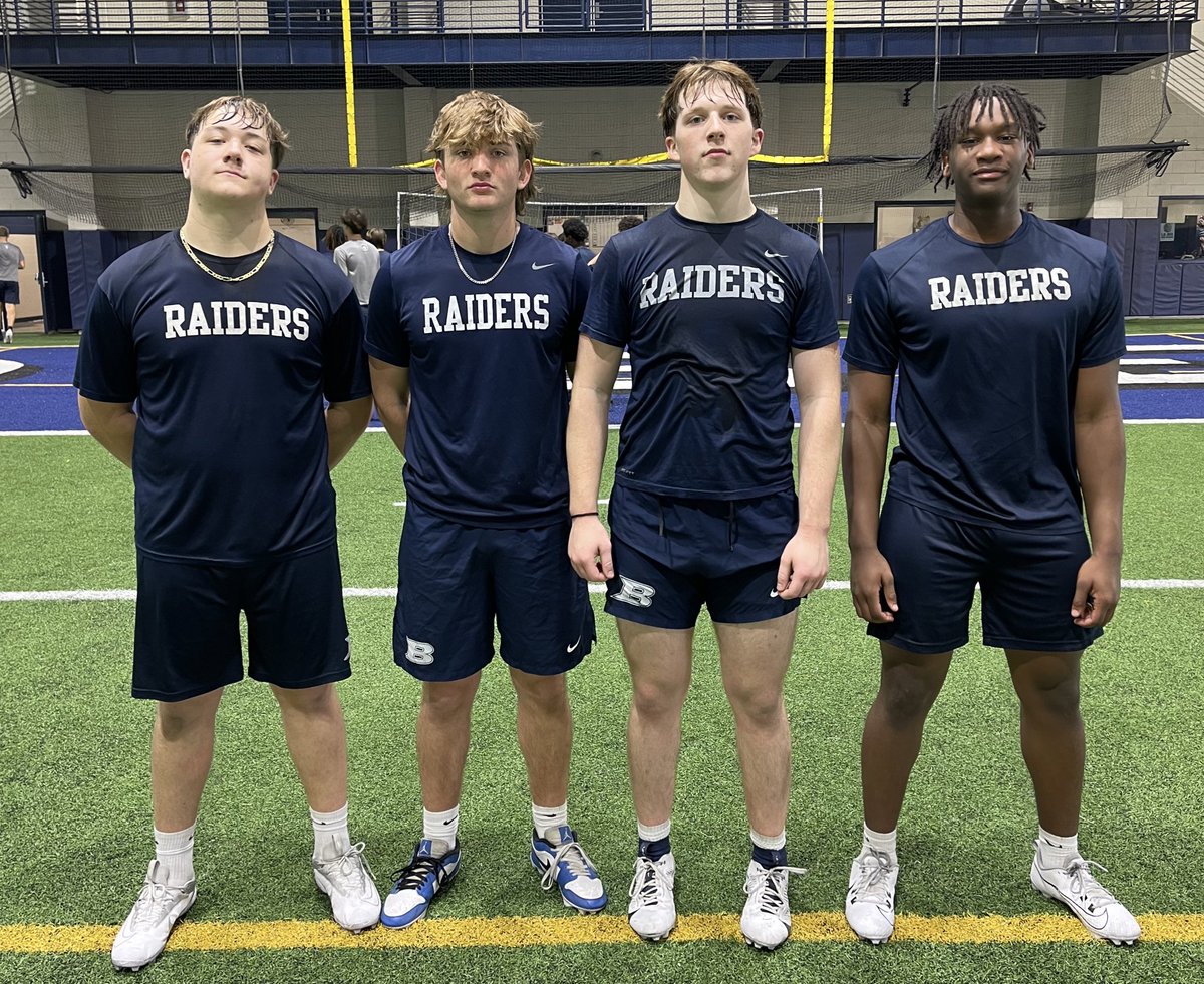 4 more Blue Raiders have earned a “Grey Shirt” ! #TheRaiderWay
☑️Grades
☑️Competition 
☑️Commitment 
☑️Character
☑️Creed
#BELLieve