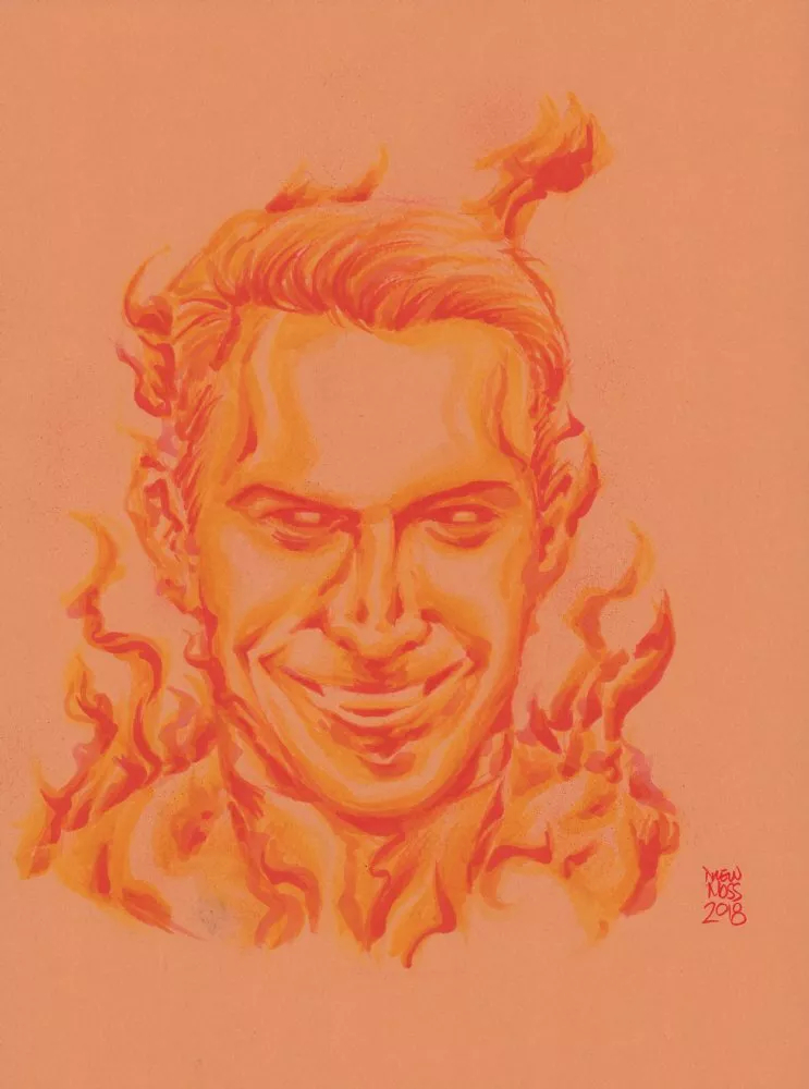 JasPosey's tweet photo. My acquisition of Human Torch by @drew_moss https://t.co/Y1MO4kUvhA #DrewMoss #artpurchase #HumanTorch #JohnnyStorm #FF #FantasticFour #HeraldofGalactus #AvengersUnityDivision #CosmicRays #BaxterBuilding #FantasticFourart #MarvelComics #comicart #comicbookart #MarvelSuperheroes https://t.co/NJFQTz6izP