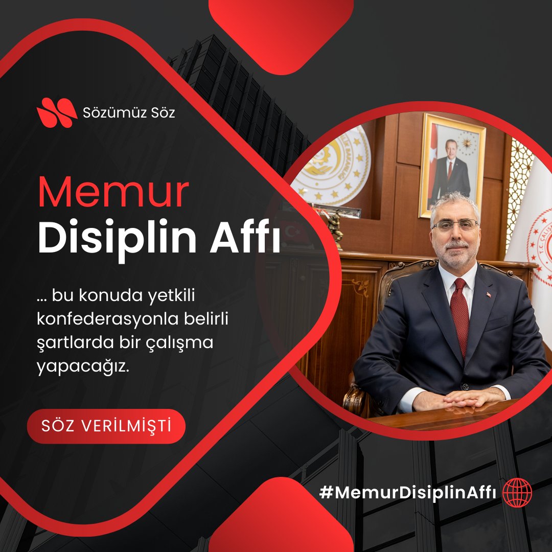 oylebiri_21's tweet photo. @bombaciyedek @suleymansoylu @AliYerlikaya Sayın @isikhanvedat bakanın sözü de var, 

Memurlar af bekliyor
#MemurDisiplinAffı istiyor. https://t.co/zmzDvrKECn