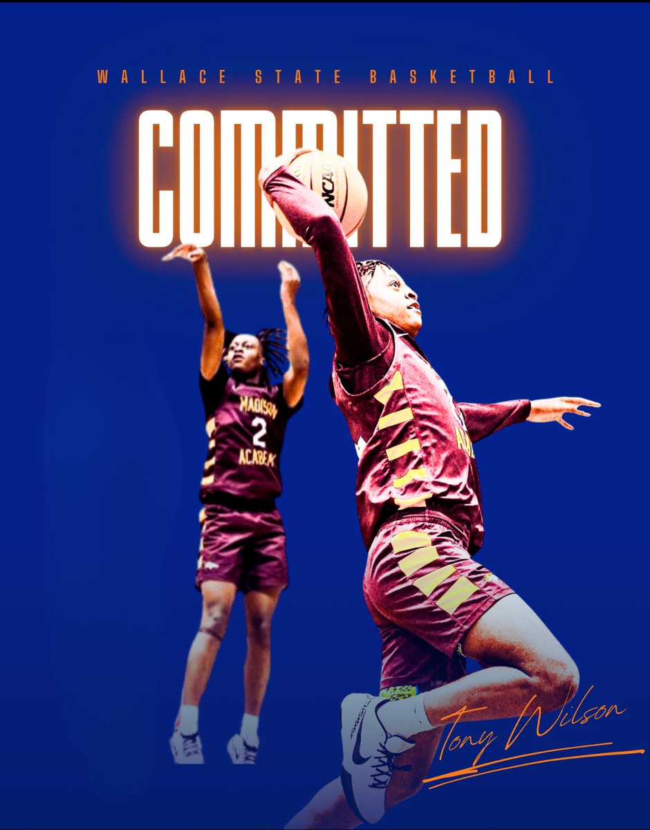 WilsonTony2024's tweet image. Blessed to say that I have committed to Wallace State! Can’t wait to continue my basketball career! 
@WallaceStHoops 
#AGTG