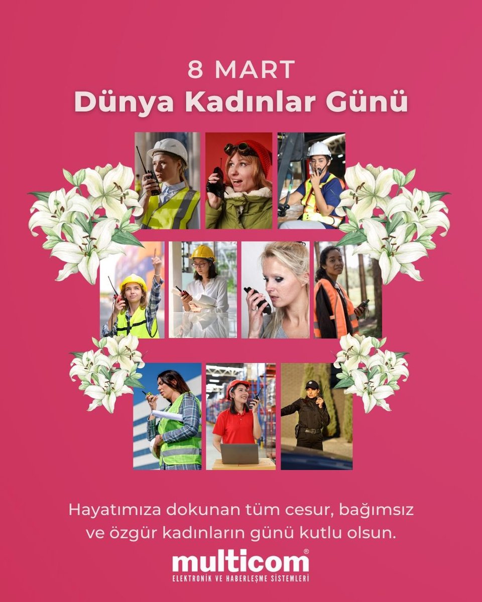 Haberleşme teknolojilerinde olduğu gibi hayatta da en güçlü bağ, eşitlik ve dayanışmadır. Kadınların başarılarıyla güçlenen bir gelecek için çalışmaya devam ediyoruz. 8 Mart Dünya Kadınlar Günü kutlu olsun! #8martkadınlargünü #8mart #dünyakadınlargünü