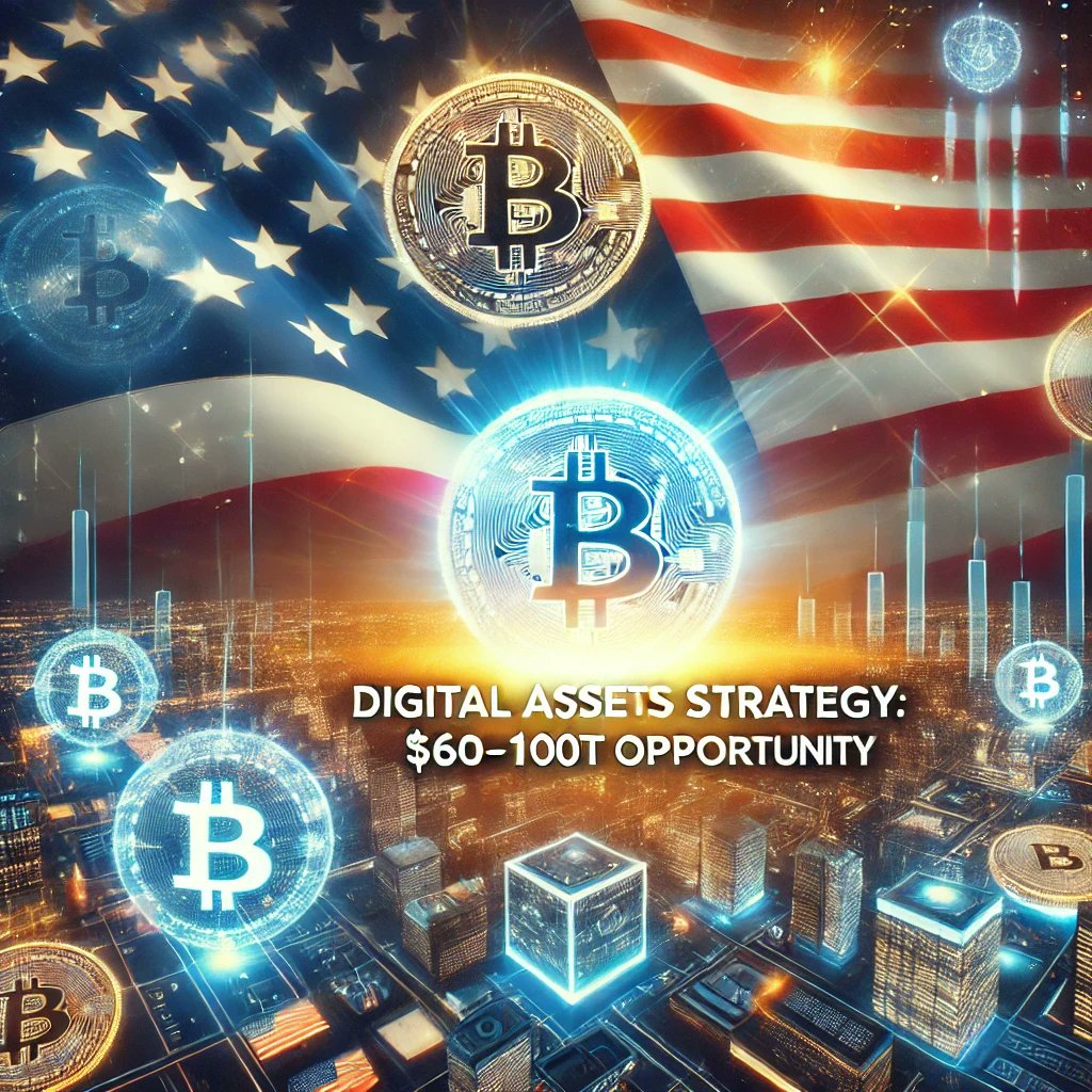 Midgic_Crypto's tweet photo. 🚀 The U.S. can dominate the 21st-century economy with a smart digital assets strategy!
#MemeCoinSeason Buy #YACHTSTOOL Embrace crypto & digital assets to unlock $60-100T in economic growth
✅ Issue digital securities, tokens & currencies to lead global finance
✅ Build a Bitcoin reserve to generate $10T+ annually by 2045
Time to act is NOW! 🇺🇸 #Crypto #Bitcoin #DigitalAssets #USAEconomy