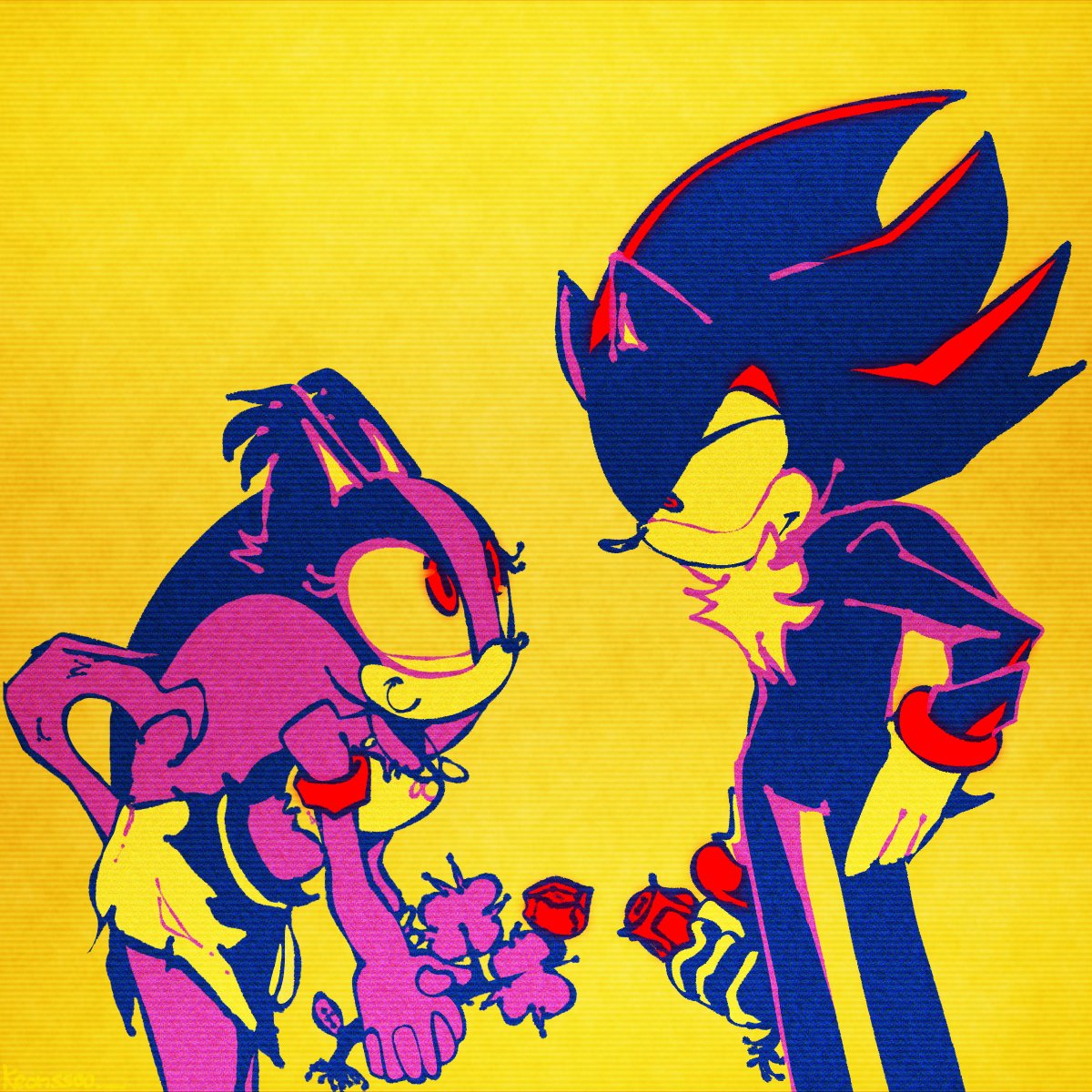 Some people says that Shadsticks is Shadikal but only for memes. Well, let me tell ya'...

You're right.
#sonicthehedgehog #shadowthehedgehog #sticksthebadger #shadsticks #StickAdow #ShadowxSticks