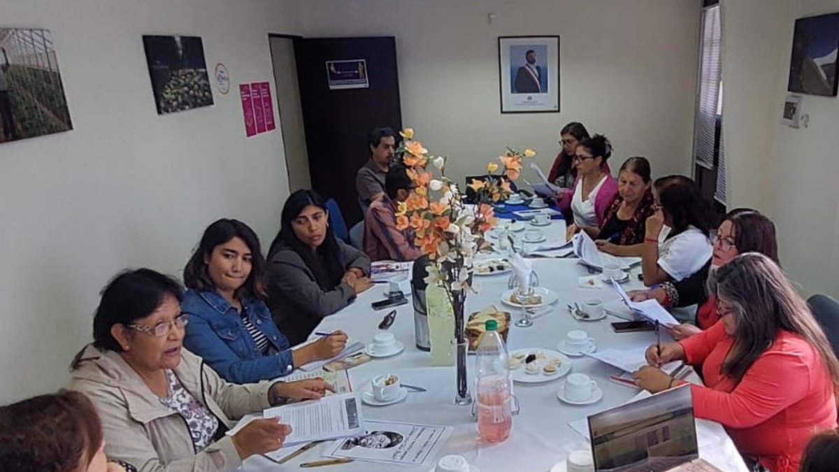 INDAPAtacama's tweet photo. En el mes de la Mujer hoy asistimos a la primera sesión de la Mesa de la #MujerRural  en #Atacama donde se dio a conocer el plan de trabajo 2025 a las dirigentas que integran esta instancia de participación ciudadana #INDAP https://t.co/u93D1zNcph