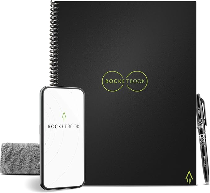 TechTasticDaily's tweet image. 📝 Rocketbook Core – Reusable, App-Connected Spiral Notebook (Letter Size) – Eco-Friendly, Erasable & Durable! 🌍 $34.22 + Free Returns! #Productivity #EcoFriendly #SmartNotebook
amzn.to/4iaGHjg