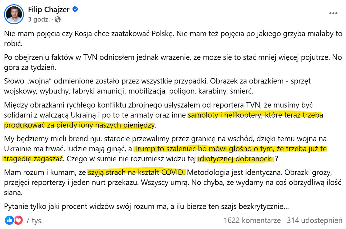 KrakowZPB's tweet photo. Filip Chajzer vel Chujzer chyba wyczaił nową grupę społeczną, której jeszcze nie okradł z kasy :3
#filipchajzer https://t.co/JhwUi3nsfH