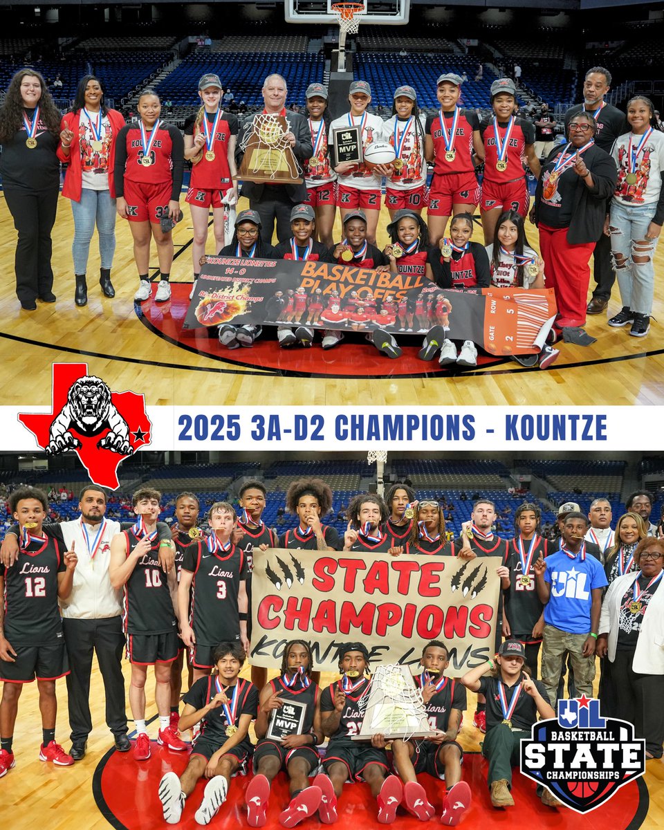 Major shout out to these basketball programs who had both girls and boys teams achieve the goal of #UILSTATE CHAMPION!! 🏆🏀