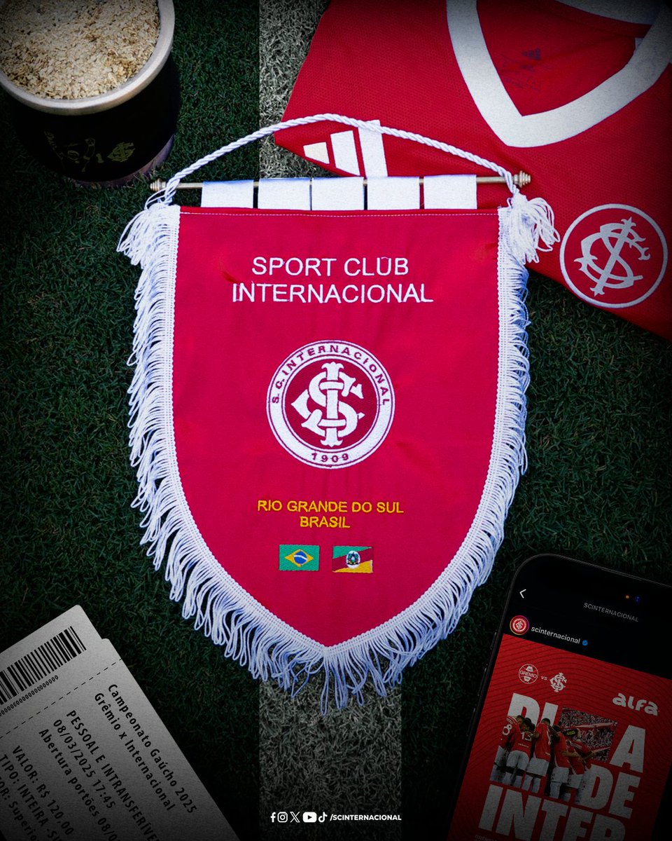 SCInternacional's tweet photo. Vermelho e branco, Clube e Povo: hoje é dia. Por nossa história e pelas nossas cores, estaremos JUNTOS na final. Do primeiro ao último minuto: 𝗝𝗢𝗚𝗨𝗘 𝗖𝗢𝗠 𝗢 𝗜𝗡𝗧𝗘𝗥. Na sinergia de sempre, vamos pelo nosso objetivo! ❤️🤝🤍 #PelearemosContigo https://t.co/gte01vp362