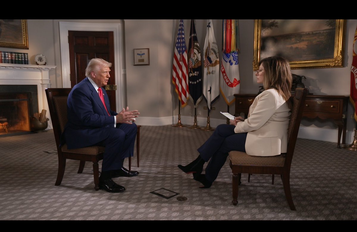 dartise's tweet photo. Exclusive with Trump – Thursday, we shot a 4-camera exclusive with Donald Trump, airing Sunday on Fox Business. @SonyCine FX9, flying @intellytech lights for our keys. 
#BehindTheBroadcast #CameramanChronicles #DartiseShoots #FX9 #TrumpInterview #FoxBusiness #BehindTheScenes https://t.co/FdmLZqfroh