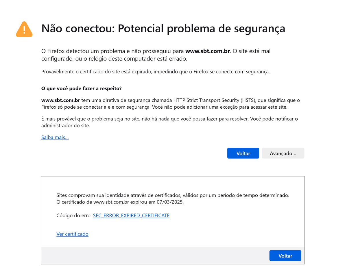 RenatoJG's tweet photo. Venceu o certificado digital do SBT https://t.co/ESIeLqEr2l