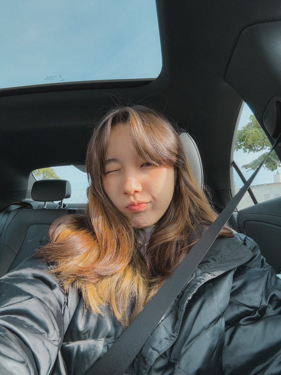 more car selfies. TAKE IT. it's all i have :(