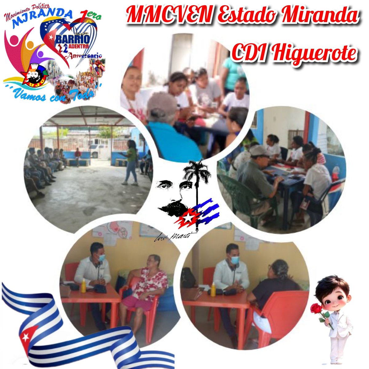 Estado Miranda🇻🇪
CDI Higuerote
Se realizó Jornada de salud para brindar atención médica integral a la población  de adultos mayores de San Luis, aportando a una mejor calidad de vida al hermano pueblo venezolano.
#CubaPorLaVida 
<a href="/DrYusleivy/">Dr. Yusleivy Martínez</a>