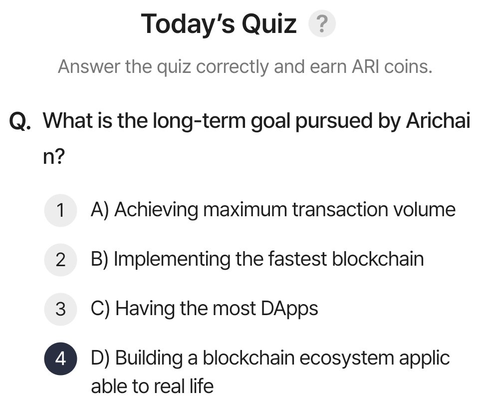 combozon's tweet photo. 🔥 AriWallet quiz answer !
🗓️ 08.03.2025

✅ Answer :  ( D ) 
✅ Daily Check in 
✅ Daily Quiz 

➡️ Down : https://t.co/C6JDsq10c0
📌 Reff Code : 678b1c1b2dd53 ( +50 $ARI ) 

#Ariwallet #arichain $ARI https://t.co/EHpPm6s7lo