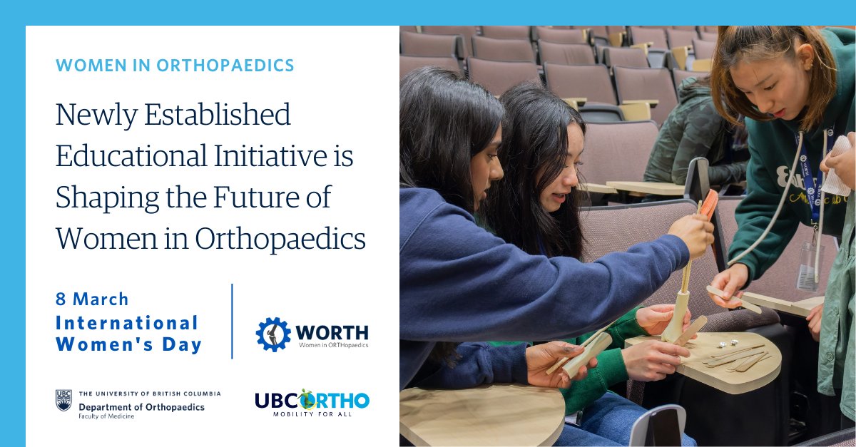 UBC Department of Orthopaedics tweet media