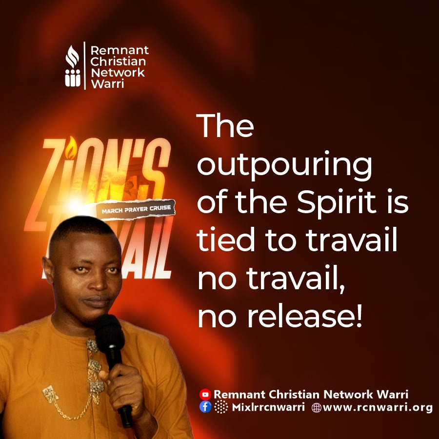 RcnWarri's tweet image. You cannot escape travail and expect to birth Destiny.

Be stirred by these morsels from The March Prayer cruise || Day 2

#ZionsTravail #BirthingRevival #PrayerFire #RcnWarri #RevIsaacOdame #EvangKesienaEsiri