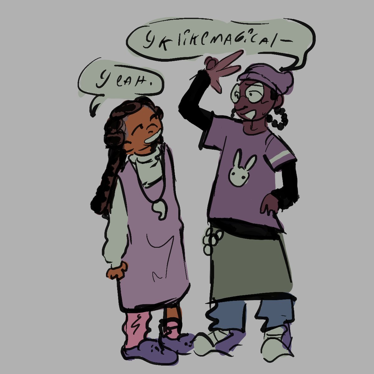 eepyism's tweet image. purple autistic girls #stugo #idwtbamg