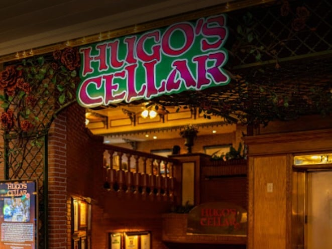 LVA_Tweet's tweet photo. Question of the Day- What Can You Tell Us about the History of Hugo's Cellar? https://t.co/DaUHKVEksK #lva #qod #lasvegas #vegas #fourqueens #hugoscellar https://t.co/0NSAX4USli