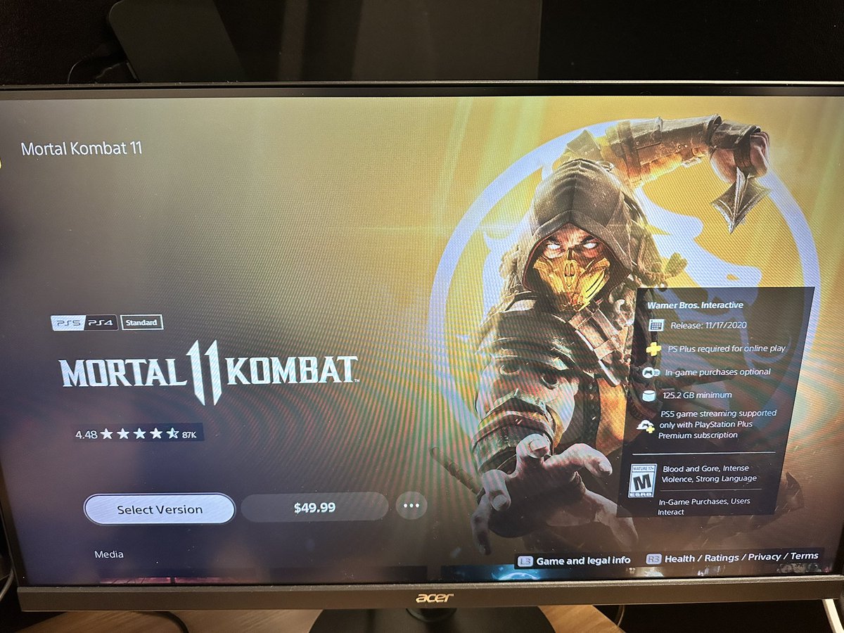 ZeroDarkEsports's tweet photo. Tomorrowโฆ
Mortal Kombat 11 1v1 Tournament
Tournament Begins at 5:00pm
Let the Madness Begin!
#ZeroDark #MortalKombat #MK11 https://t.co/CxDyrdCOtU