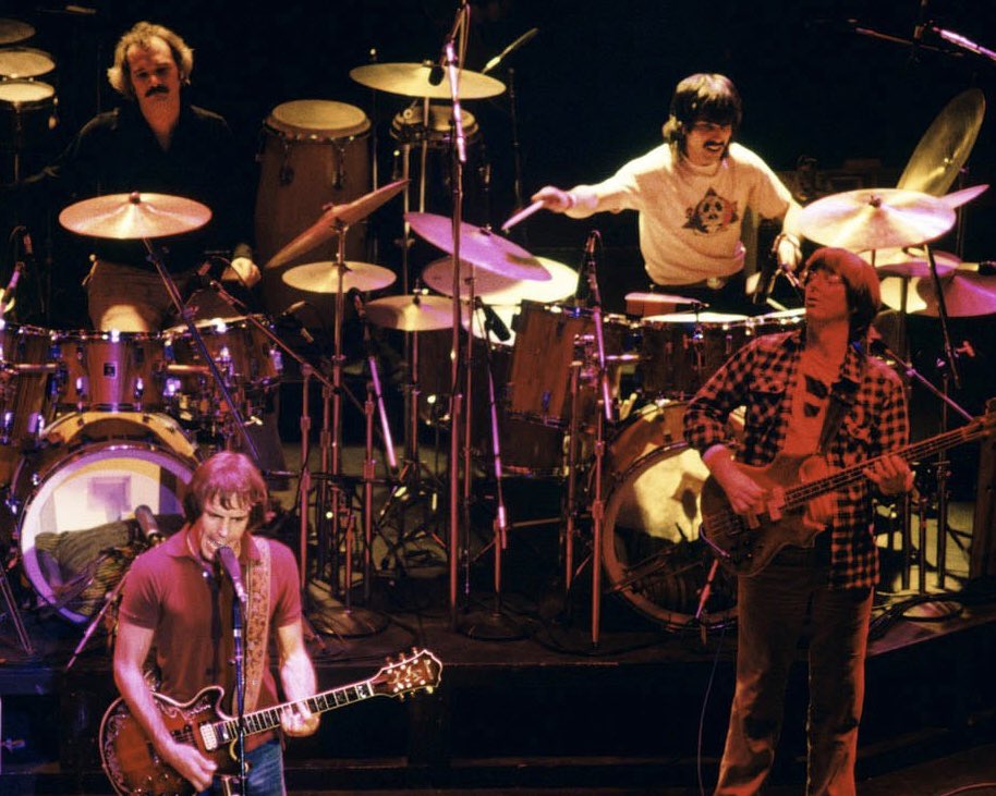 GratefulDead's tweet photo. The Dead played their first and only show at the U. of Maryland’s Cole Field House on this day in 1981. They played an epic, 17-minute “Bird Song” during the first set. As the jam unfolded, fans joined hands and danced together as the music soared.

Photos by Steve Schneider https://t.co/C8SgXJbPDn