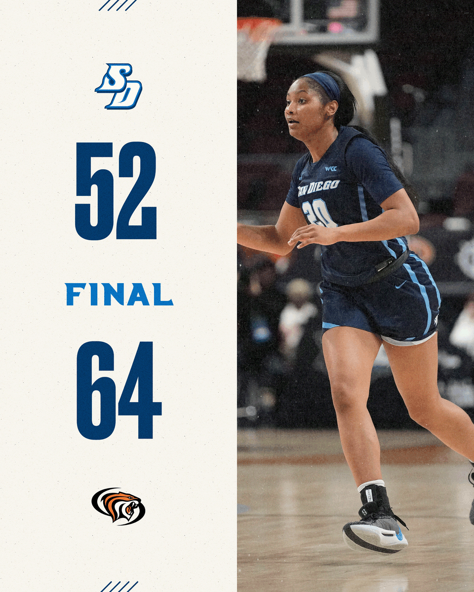 Our season has come to an end.

Thank you Torero nation for the great support all year! 🫶

#GoToreros